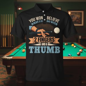 T-Shirt Promozionale da Polo per Biliardo - Product Image 3