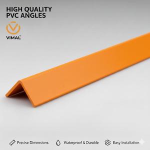 Perfil de Esquina de Extrusión en Forma de L de PVC de Alta Calidad para Protección de Bordes de Paredes y Decoración de Construcción, Disponible para Venta al por Mayor - Product Image 6