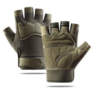 Guantes Deportivos de Medio Dedo de Alta Calidad para Hombre, Logotipo Personalizado, Nuevo Equipo de Gimnasio de Alta Calidad a Precio de Mayoreo - Product Image 2