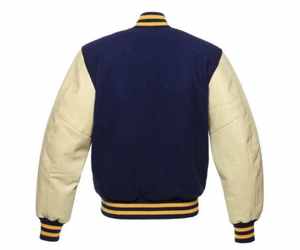 Wholesale Custom 100% Wool Varsity Jackets for men Blank American College Design with Stand CollegeBaseballjacket for men - Product Image 5