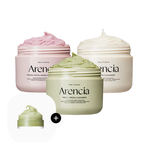 Trío de Cremas Limpiadoras Orgánicas con Aromas Frescos de Arroz Verde, Musk y Rosa Mosqueta - Product Image 1