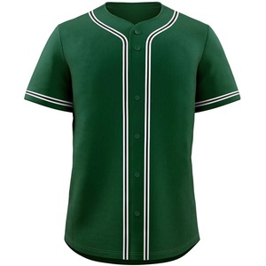 Maillot de baseball Maillots de baseball personnalisés Années 90 Street Hip-Hop Uniforme de softball absorbant la sueur Cardigan à manches courtes Baseball - Product Image 5