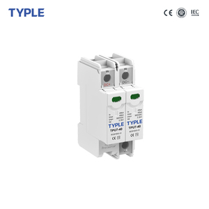 Dispositivo di <span class=keywords><strong>Protezione</strong></span> da Sovratensione TYPLE TPU7-40 DC Tipo 2 2P 500V 600V In20KA Imax40KA per Sistemi Fotovoltaici Solari con Certificazione CE - Product Image 2
