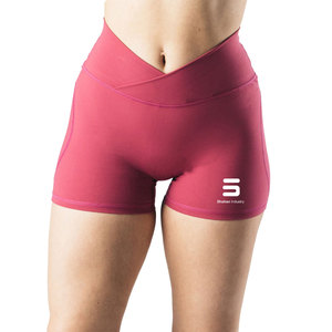 Moda de tendencia Logotipo personalizado Mejor precio Fabricante profesional Diseño único para pantalones cortos de mujer - Product Image 1