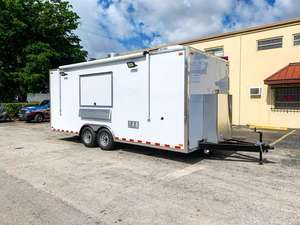 โรงงานผลิตซุ้มขายอาหารเคลื่อนที่ 4 ล้อ สแตนเลสคุณภาพสูง สำหรับขายอาหารเช้า อาหารกลางวัน มันฝรั่งอบ ใช้กลางแจ้ง - Product Image 1