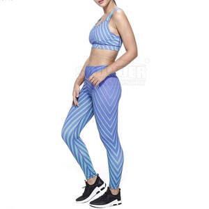 2025 nouveauté ensemble de Yoga professionnel pour femmes motif solide élégant nouveau Design pour la vente en gros 2025 nouveau design pro femmes ensemble de yoga - Product Image 4