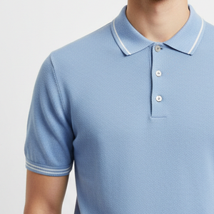 Men's High Quality Quick Dry Knitted Golf for <b>Shirt</b> Custom Brand Solid Color Plain England Style Loose Fit Plus Size Factory - Product Image 4