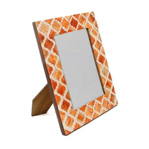 Luxe exquis nacre incrustation photo cadre d'affichage en résine d'os incrustation cadre photo pour vos souvenirs préférés - Product Image 2