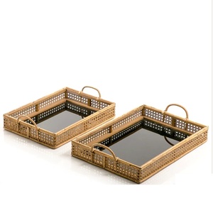 Bandeja de Servicio de Madera de Diseño Exclusivo para Restaurante, Cafetería, Hotel, Platos de Servicio, Bandeja de Servicio de Café o Desayuno, Bandeja de Servicio de Alimentos - Product Image 6