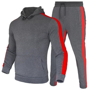 <b>Men's</b> New Fashion Eco-Friendly Long Sleeve Fleece Tracksuit Breathable Winter Casual Style with Printed Logo Hot Selling Sets - Product Image 3