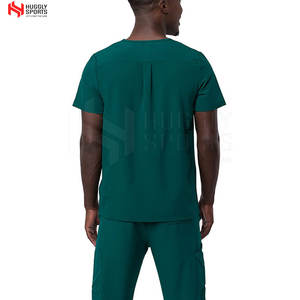 เครื่องแบบโรงพยาบาลไซส์พิเศษชุดสครับดีไซน์ล่าสุด - Product Image 3