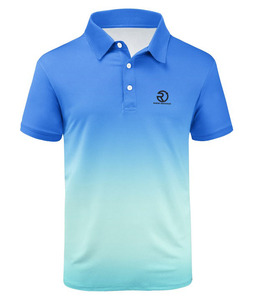 เสื้อโปโลกีฬา92% 8% โพลีเอสเตอร์ผ้าสแปนเด็กซ์เสื้อโปโลสำหรับผู้ชายเสื้อกอล์ฟแบบสั่งทำแห้ง - Product Image 2