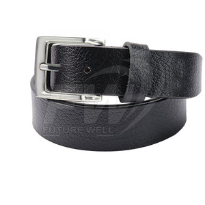 Cinturones de hombre hechos a medida de alta calidad Cuero genuino de piel de vaca con acero para hebilla Venta directa de la fábrica de moda de Pakistán - Product Image 3