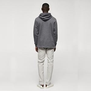 Sudadera con Capucha de Alta Calidad para Hombre, 100% Algodón, Felpa Gruesa, Invierno, Personalizada, Corta, Cuadrada, con Apliques Bordados - Product Image 4