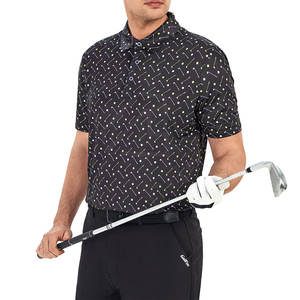 Camisa Polo Informal de Ajuste Relajado A LA Moda para Hombre, Tejido de Punto Liso Fácil de Ajustar, Proveedor Directo - Product Image 5