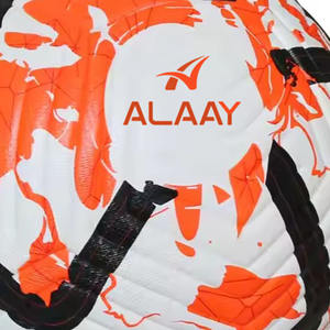 Alaay Ballon de football de haute qualité avec logo personnalisé Taille 5 en cuir thermocollé pour l'entraînement Vente en gros Direct d'usine Football - Product Image 2