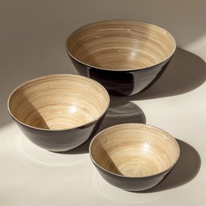 Bol à fruits en bambou durable Vaisselle naturelle Décor de présentation de repas attrayant Produits vietnamiens en gros écologiques - Product Image 1