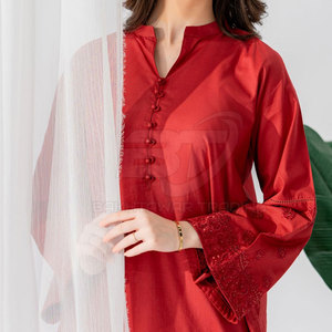 Vêtements ethniques de tous les jours, shalwar kameez pakistanais formel pour femmes, vêtements de fête, vêtements décontractés, vente en ligne - Product Image 3