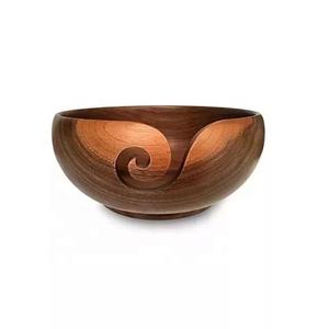 Nouveau Design et forme émaillés impression en bois ménage saladier pour cuisine hôtel maison Restaurant prix compétitif bols en bois - Product Image 5