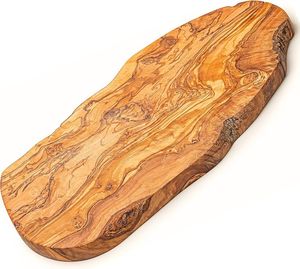 HANDCRAFT Palette de service en bois de qualité supérieure Planche à fromage durable Planche à découper Planche à découper en bois d'acacia avec poignée - Product Image 2