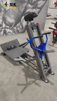 Machine à Rameuse T-Bar SK Factory Direct pour Entraînement Bras et Dos, Poids en Acier de 160 kg, Équipement de Musculation Commercial Réglable