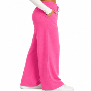 Pantalones Deportivos Casuales para Mujer, Súper Holgados, de Algodón, Talla Grande, con Bolsillos Laterales, Estilo Jogger - Product Image 3