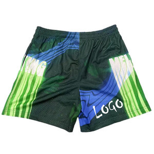 Pantalones Cortos Deportivos Unisex al Por Mayor, de Secado Rápido, Transpirables, para Correr, Entrenamiento, Doble Capa, 100% Poliéster - Product Image 5