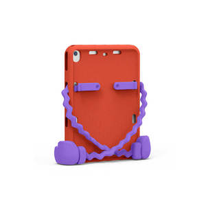 Étui pour iPad 10.2 Netzy 2021, rouge, en mousse EVA et PC, étui de protection en silicone pour tablette, taille 10,5 pouces - Product Image 1