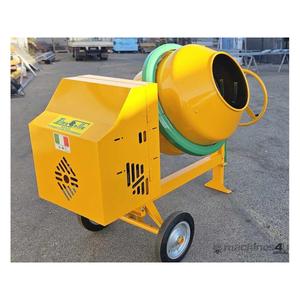 Mezcladora de Cemento Diésel de Fabricación Italiana, Calidad y Confiabilidad, Nueva Condición, Descarga Automática/Manual, Incluye Motor, Bomba y Propulsor - Product Image 1