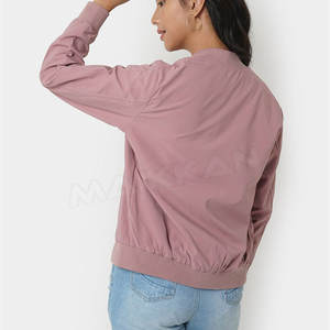 Chaqueta Bomber Lisa de Invierno para Mujer, Relleno de Algodón, Tejido de Lona Transpirable, Impermeable, Cortavientos, Ropa de Calle para Adultos - Product Image 4