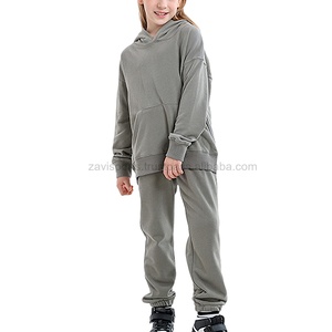 Conjunto Deportivo para Niños al por Mayor, Sudadera con Capucha y Pantalones Jogger, Conjunto de Felpa Cómodo, Ropa Deportiva de Felpa - Product Image 2