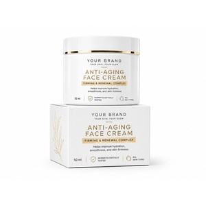 Crème hydratante pour le visage à l'acide hyaluronique anti-âge de qualité supérieure Soins quotidiens de la peau pour éliminer les rides profondes et rajeunir la peau - Product Image 1