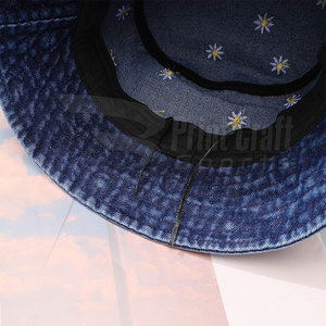 Sombrero de cubo con bordado de último diseño más vendido Diseña tu propio producto Sombrero de cubo con bordado - Product Image 5