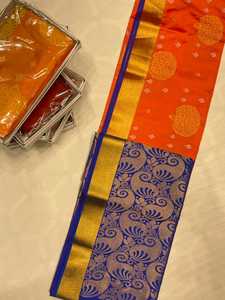 Saris artesanales Garhwal Choli hechos a medida: Celebre el uso étnico con nuestra colección exclusiva. Ideal para bodas y fiestas - Product Image 2