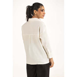 Camisas Casuales de Lino 100% de Corte Regular WM-CS-SS25-414, Elemento de Moda Sencillo, Estilo Simple - Product Image 4