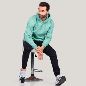 Sudadera con Capucha para Hombre, 100% Algodón, Lisa, con Logotipo Personalizado, Manga Larga, para Invierno - Product Image 4