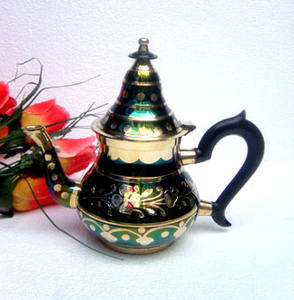 Home Kitchen Coffee and Tea Serving Silver Plated Finishing <b>Utensils</b> <b>Pot</b> Modern Design Table Decorative Tea Kettle - Product Image 5