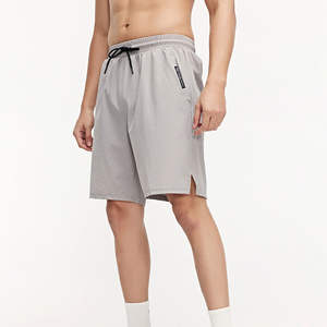 Pantalones cortos de gimnasio para hombre, pantalones de entrenamiento de secado rápido con cordón, para correr, Fitness, patrón sólido, deportes atléticos, Jogger - Product Image 3