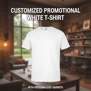 T-Shirt Bianca Promozionale Personalizzata con Gadget Personalizzati - Product Image 3