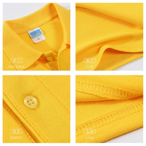 T-shirts polo unis 100% coton vente en gros T-shirts manches courtes unisexe polo vierge pour homme - Product Image 2