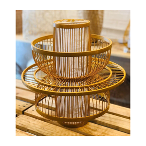 Lanterne en bambou d'abat-jour écologique de haute qualité du Vietnam - Product Image 1