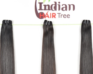 Prix d'usine en gros 100% Cheveux humains indiens Bundle Lisse Doux Remy Non traité Extensions vierges Style naturel Par Export - Product Image 5