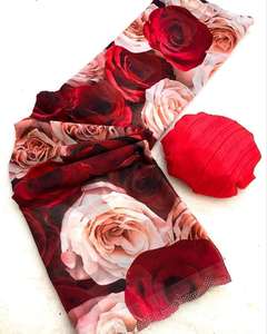 Sari de créateur indien le plus exporté Dernière exclusivité imprimée Saree Fancy Blouse Premium Quality Bridal Ethnic Party Wear Women - Product Image 1