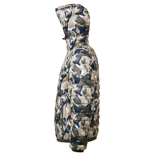 High Quality Custom Men's Clothing Casual <b>Single</b> Style Oversize Reversible <b>Quilting</b> Puffer Jacket 100% Silk Waterproof USA - Product Image 6