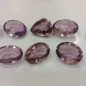 Amatista Natural Hecha a Mano de Alta Calidad AAA, Corte Cojín, Corte Ovalado, Corte Pera, Facetada, Suelta, Certificada por Terceros, Venta al por Mayor a Granel - Product Image 4