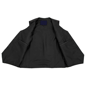 Chaleco de Cuero para Hombre, Nuevo, Personalizado, de Cuero Genuino, Cortavientos, Transpirable, de Alta Calidad, Ajustado, Sin Mangas, para Invierno - Product Image 5