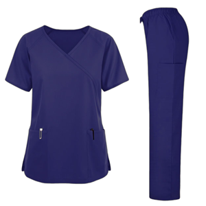 Uniformes de enfermera médica de alta calidad para mujer con logotipo personalizado, juegos de uniformes de tela tejida, uniformes de hospital para mascotas de belleza para lavado de manos - Product Image 6