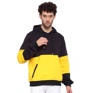 Sudadera con Capucha de Algodón para Hombre, Talla Grande, de Alta Calidad, Estilo Holgado, Transpirable, de Felpa Tejida, con Logotipo Personalizado, para Invierno - Product Image 1