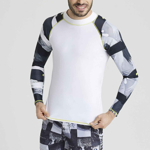 Créez votre propre rashguard à manches longues, fabricant de rashguard sur mesure, rashguard personnalisé en sublimation pour hommes, rashguard en sublimation - Product Image 1