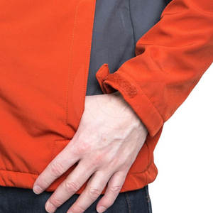 Veste coupe-vent à capuche de haute qualité, personnalisée, 100% polyester, respirante, séchage rapide, vêtements de mode d'hiver - Product Image 6